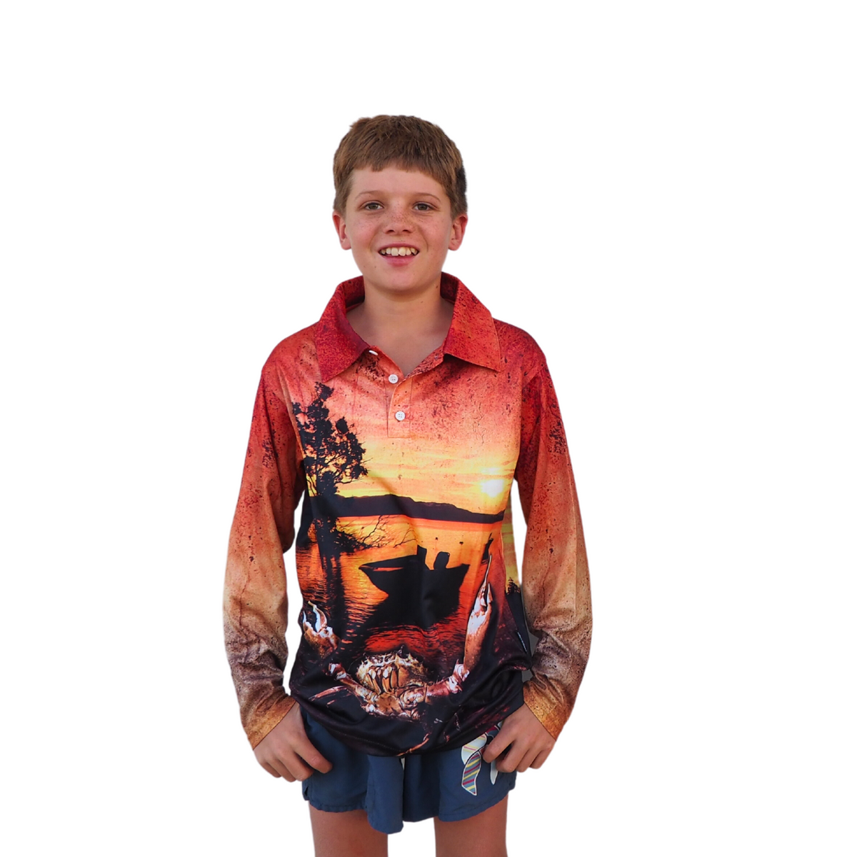 Sunset Fishing Trip – Fishing Shirt by LJMDesign