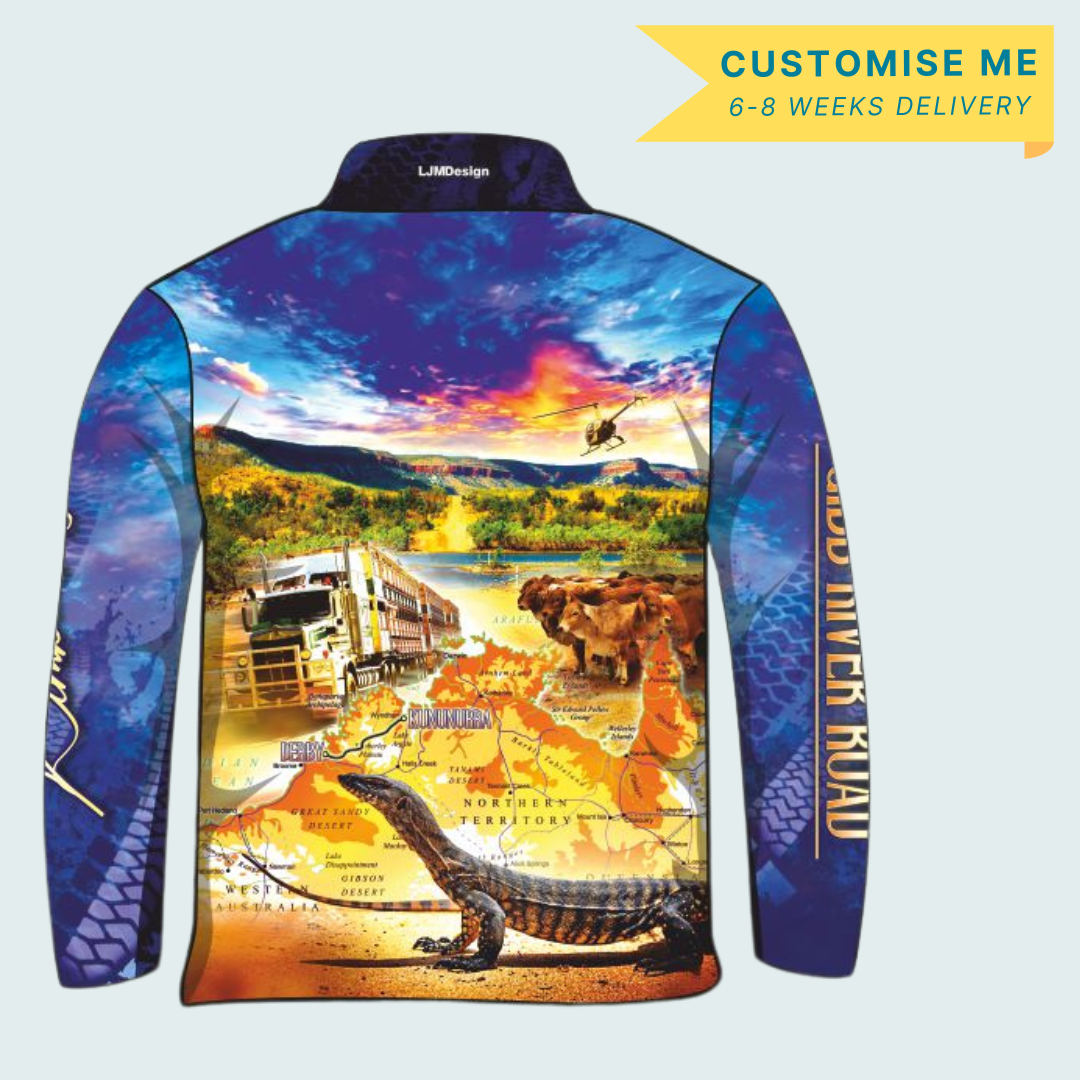 CUSTOMISE ME - Gibb River – Fishing Shirt by LJMDesign