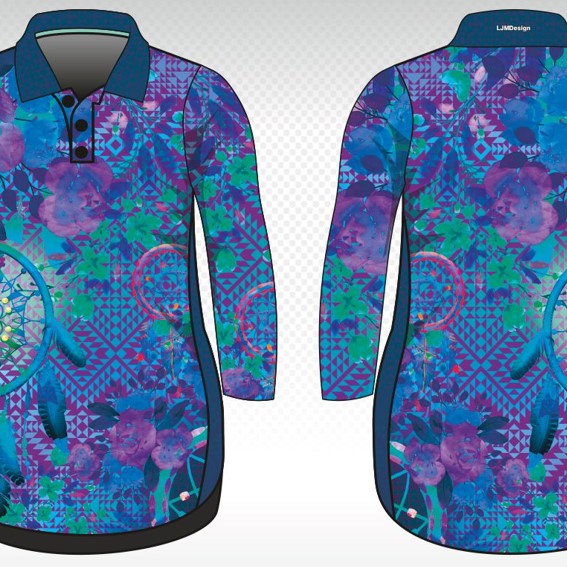 RODEO & OUTBACK – Tagged Ladies – Fishing Shirt by LJMDesign