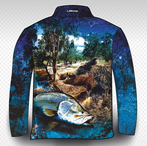 HUNTING – Fishing Shirt by LJMDesign