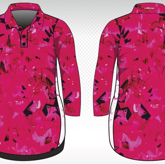 Geo Camo Dress Pink - Main Image