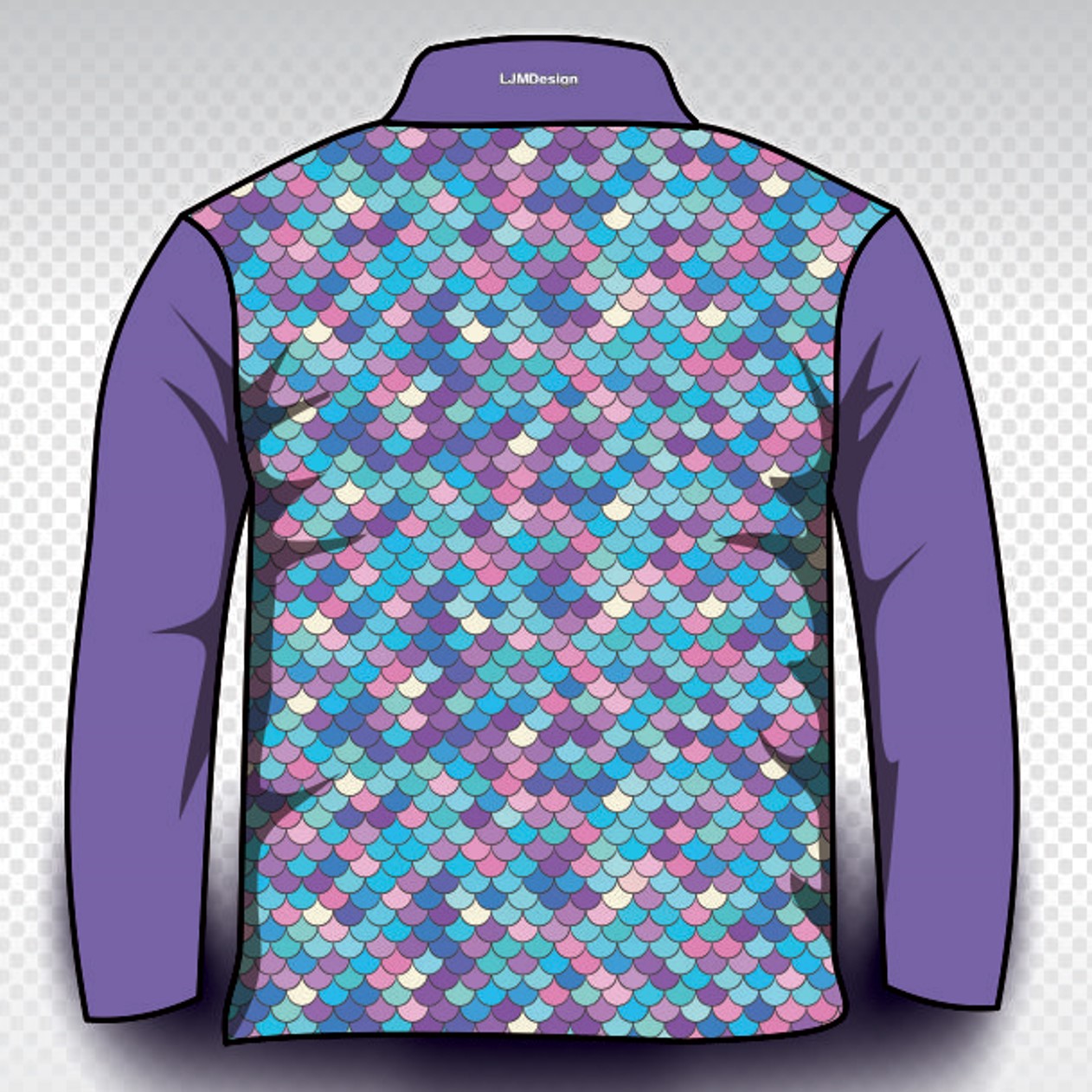 Mermaid Scales Purple - Main Image