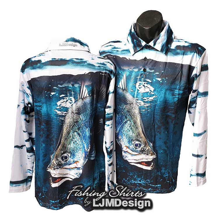 UNDER $50 SALE – Fishing Shirt by LJMDesign