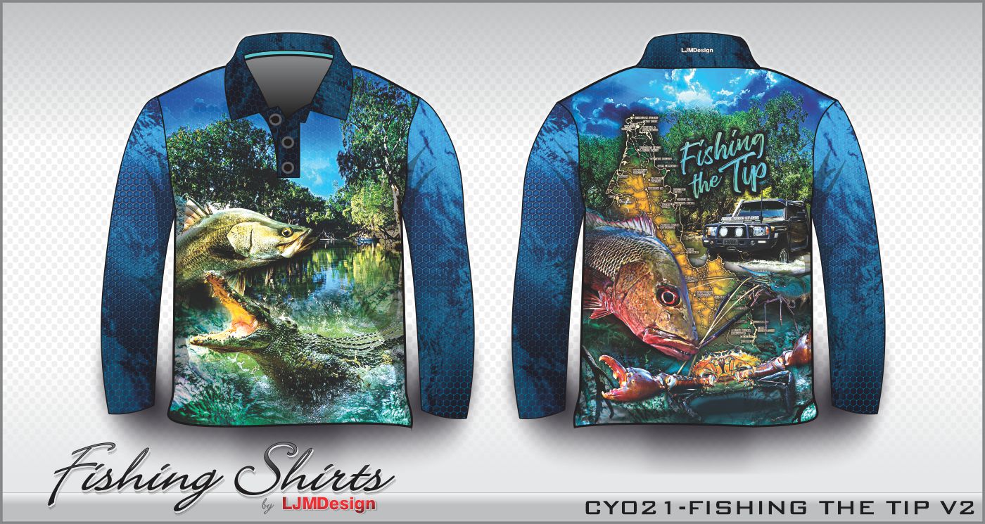 Fishing The Tip - Cape York – Fishing Shirt by LJMDesign