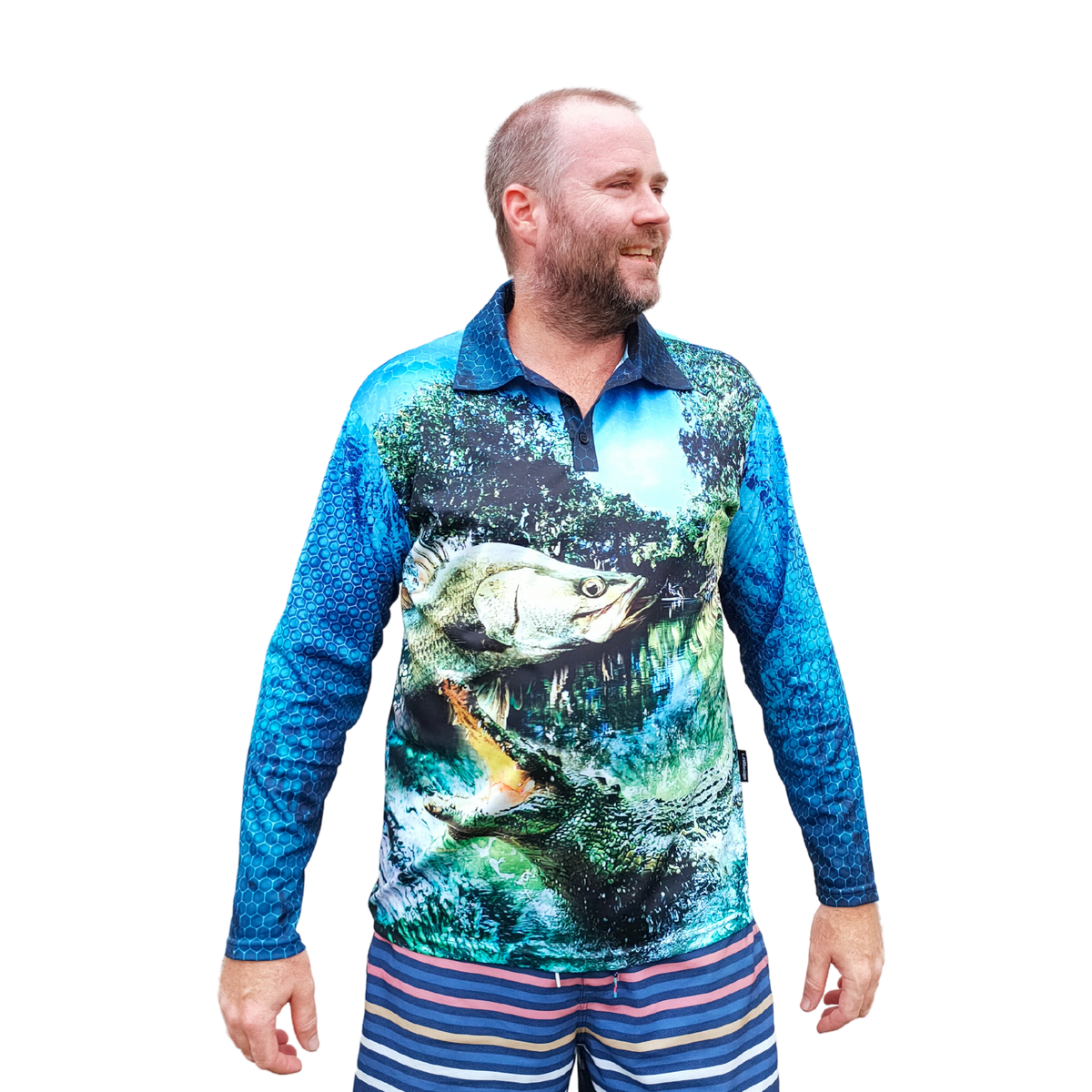 Fishing The Tip Cape York Fishing Shirt by LJMDesign