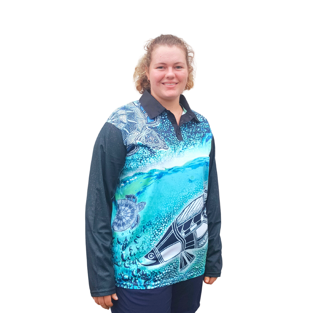 INDIGENOUS – Fishing Shirt by LJMDesign